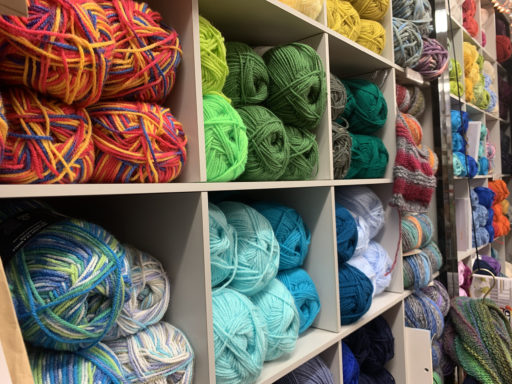 Wool in Yarn Shop Worcester